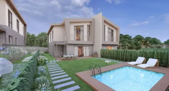 Modern Beykoz family villas in Istanbul for sale
